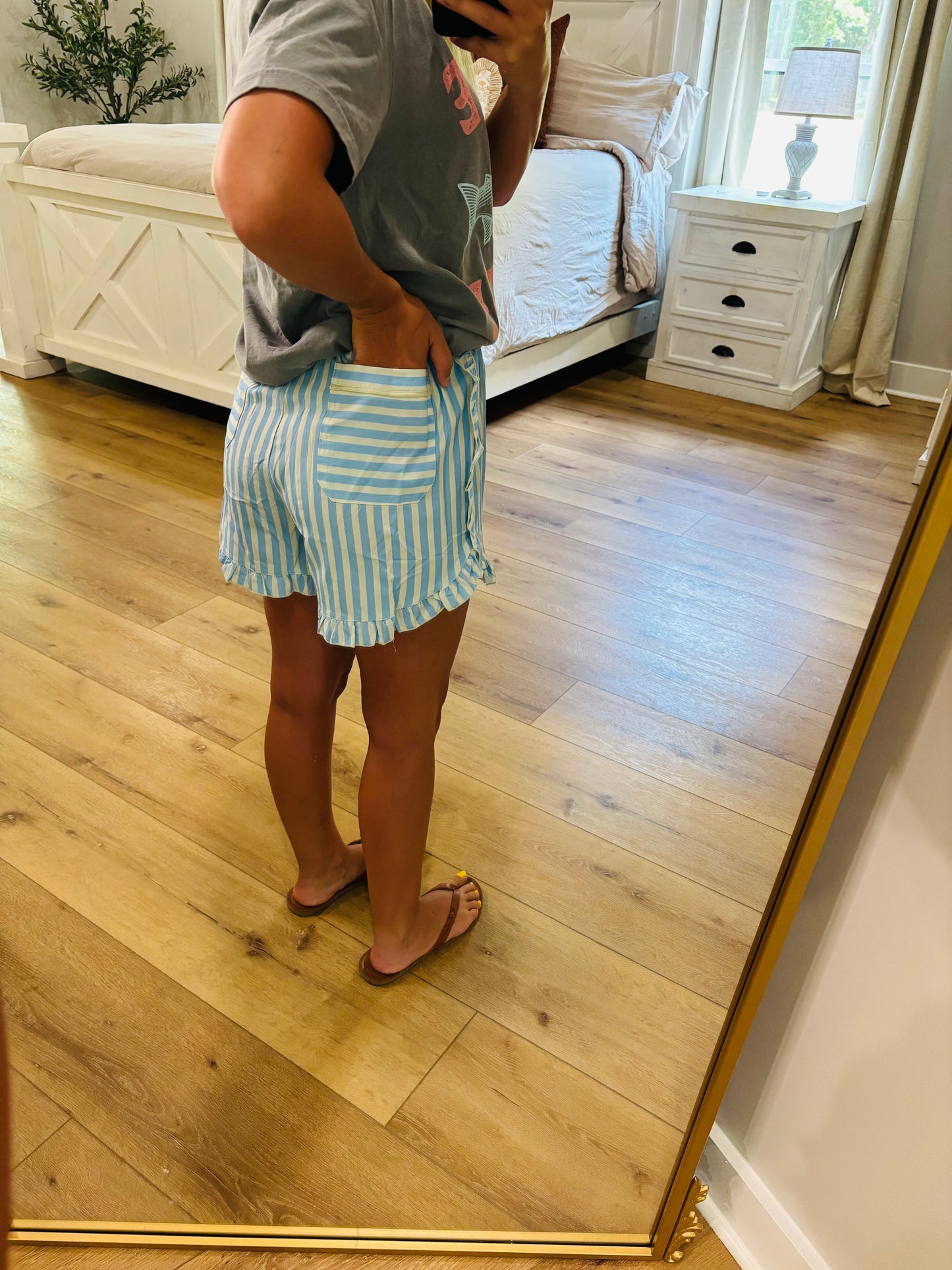 Seaside Ruffle Shorts
